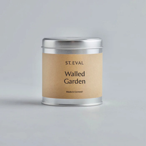 St Eval Walled Garden Scented Tin Candle